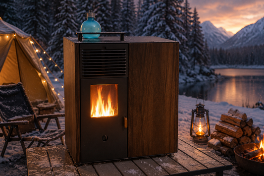 World's First Self-Powered Automatic Pellet Stove